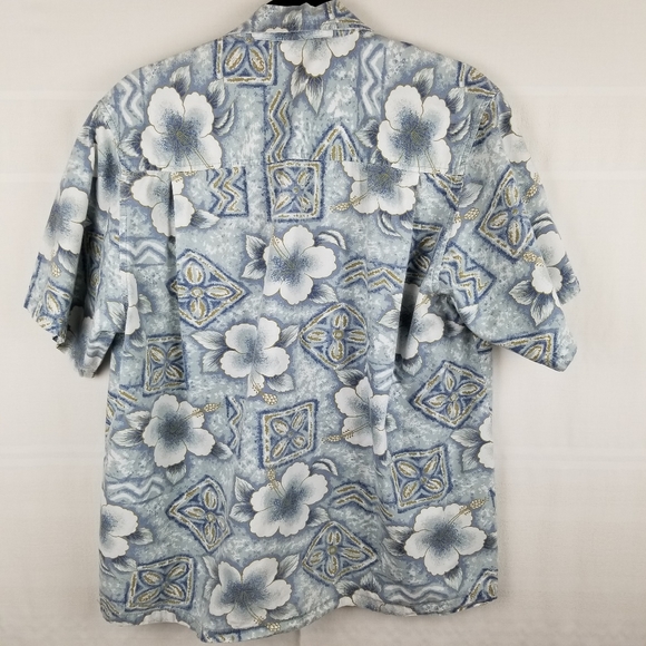 Billabong tropical short sleeve button up shirt M - Picture 2 of 7